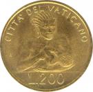 200 Lire - Ioannes Pavlvs II