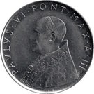 100 Lire - Pavlvs VI