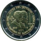 2 Euro - Franciscus I (Saint Peter and Saint Paul)