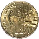 200 Lire - Ioannes Pavlvs II