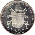 500 Lire - Ioannes Pavlvs II