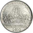 100 Lire - Ioannes XXIII (Second Vatican Council)