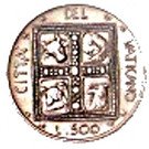 500 Lire - Pavlvs VI (Book of the Evangelists)