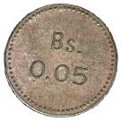 0.05 Bolívar (Isla de Providencia Leper Colony)