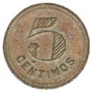 5 Céntimos (Maracaibo Leper Colony)