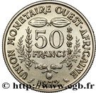 50 Francs CFA (non magnetic; Essai)