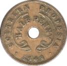 ½ Penny - George VI