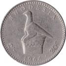 2 Shillings / 20 Cents - Elizabeth II (2nd portrait)