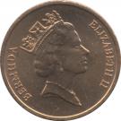 1 Cent - Elizabeth II (3rd portrait - Magnetic)