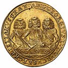 10 Ducat - Georg III, Ludwig IV & Christian (Brieg)