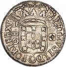 80 Réis - Pedro II (large crown)