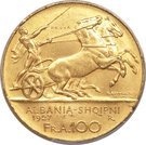 100 Franga Ari - Zog I (Prova)