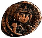 ½ Follis (20 Nummi) - Maurice Tiberius (582-602)