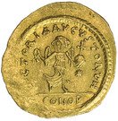 Tremissis - Justinianus I (Constantinople mint, VICTORIA AVGVSTORVM)