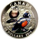 10 Dollars - Elizabeth II (Harlequin Duck)