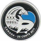 25 Cents - Elizabeth II (Orca; silver proof)