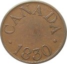 ½ Penny (James Duncan Token)