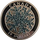 20 Dollars - Elizabeth II (Snowflake)