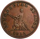 ½ Penny (For commercial change - Novascotia)