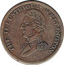 ½ Penny (The Illustrious Wellington - Waterloo)