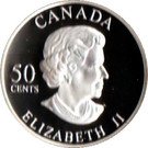 50 Cents - Elizabeth II (Golden Forget-Me-Not)