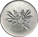 10 Dollars - Elizabeth II (½ oz. Canadian Maple Leaves)