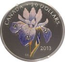 20 Dollars - Elizabeth II (Blue Flag Iris)