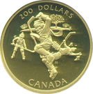 200 Dollars - Elizabeth II (Hockey, a National Passion)