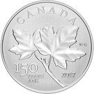 10 Dollars - Elizabeth II (½ oz. Canadian Maple Leaves)