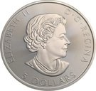 5 Dollars - Elizabeth II (1 oz. Silver Bullion Coinage; Voyageur)