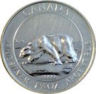 8 Dollars - Elizabeth II (Polar Bear; Silver Bullion Coinage)