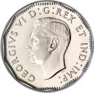 5 Cents - George VI (with IND:IMP:)