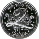 25 Cents - Elizabeth II (Pride; silver)