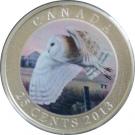 25 Cents - Elizabeth II (Barn Owl)