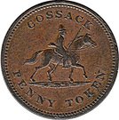 1 Penny  (Wellington - Cossack)