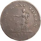 ½ Penny ( Bale marked S.J. & Co)