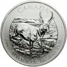 5 Dollars - Elizabeth II (Pronghorn Antelope; Silver Bullion Coinage)