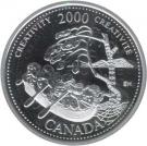 25 Cents - Elizabeth II (Creativity; silver)