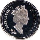 5 Cents - Elizabeth II (Golden Jubilee Silver Proof Issue)