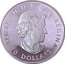 10 Dollars - Elizabeth II (Arctic Fox)