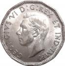 5 Cents - George VI (Victory, steel)