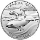 100 Dollars - Elizabeth II (Orca Whale)