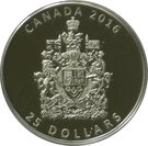 25 Dollars - Elizabeth II (The Coat of Arms of Canada)