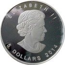 5 Dollars - Elizabeth II (Arctic Fox)