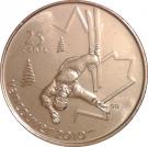 25 Cents - Elizabeth II (Freestyle skiing)