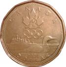 1 Dollar - Elizabeth II (Lucky Loonie)