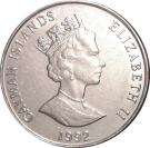 25 Cents - Elizabeth II (3rd portrait; magnetic)