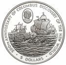 5 Dollars - Elizabeth II (Christopher Columbus)