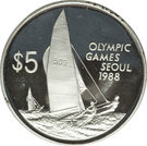 5 Dollars - Elizabeth II (Olympics)