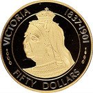 50 Dollars - Elizabeth II (Queen Victoria)